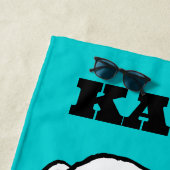 Serviette De Plage cacahuètes | Lunettes de soleil Snoopy Vacances en (En situation)