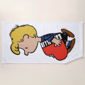 Serviette De Plage cacahuètes | Piano de voyage Schroeder (Devant)