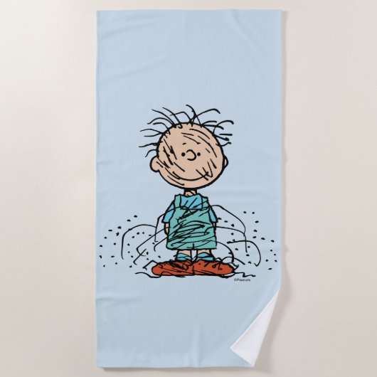 Serviette De Plage cacahuètes | Pigpen (Devant)