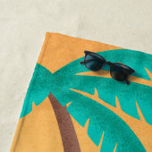 Serviette De Plage cacahuètes | Snoopy Tropical Deco | Ajouter Votre  (En situation)