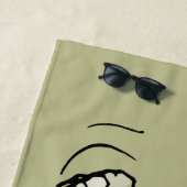 Serviette De Plage cacahuètes | Snoopy Walking Tall (En situation)