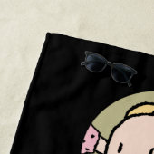 Serviette De Plage cacahuètes | Visages de Sally (En situation)