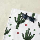 Serviette De Plage Cactus (En situation)