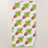 Serviette De Plage Cactus (Devant)