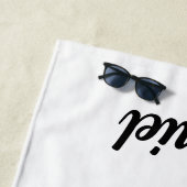 Serviette de plage Cactus Beach Vibes (En situation)