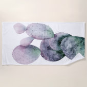 Serviette De Plage Cactus pourpre (Devant)