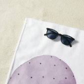 Serviette De Plage Cactus pourpre (En situation)