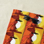 Serviette De Plage Cactus Sunset Thunder_Cove (En situation)