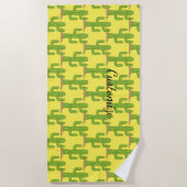 Serviette De Plage Cactus Thunder_Cove de Saguaro (Devant)