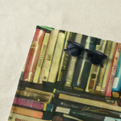 Serviette De Plage cadeau amoureux de bibliothèque cool (En situation)