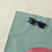Serviette De Plage Cadeau d'anniversaire de crème glacée (En situation)