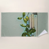 Serviette De Plage Cadeau d'anniversaire du bibliothécaire (Devant)