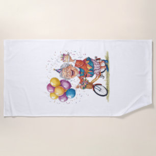Serviette De Plage Cadeau d'anniversaire humoristique pour grand-mère