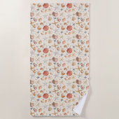 Serviette De Plage Cadeau d'anniversaire | La mer est l'émotion incar (Devant)