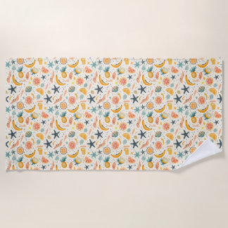 Serviette De Plage Cadeau d'anniversaire | La plage est l'endroit où 