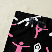 Serviette De Plage Cadeau de yoga unique (En situation)