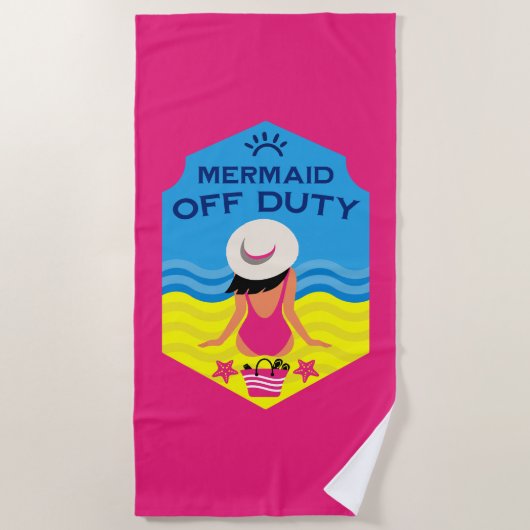 Serviette De Plage Cadeau essentiel de plage d'été (Devant)