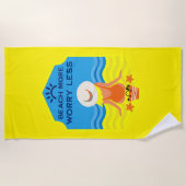 Serviette De Plage Cadeau essentiel de plage d'été (Devant)