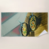 Serviette De Plage Cadeau Ramen japonais (Devant)