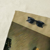 Serviette De Plage Cadeaux de guitare pour petite amie (En situation)