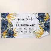 Serviette De Plage Cadeaux de mariage Cadeau de fête d'enterrement de (Devant)