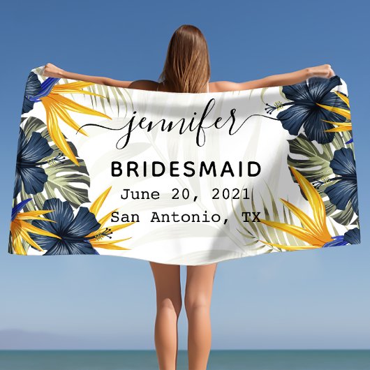 Serviette De Plage Cadeaux de mariage Cadeau de fête d'enterrement de