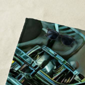 Serviette De Plage Cadeaux de moto (En situation)