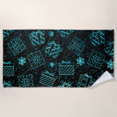 Serviette De Plage Cadeaux de Noël 9 (Devant)