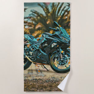 Serviette De Plage Cadeaux motocyclistes