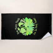 Serviette De Plage Cadeaux pour amateurs de jardinage (Devant)
