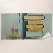 Serviette De Plage Cadeaux pour les amateurs de livres (Devant)