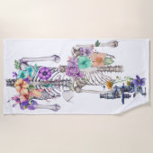 Serviette De Plage Cage thoracique (Devant)