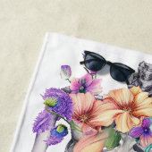 Serviette De Plage Cage thoracique (En situation)