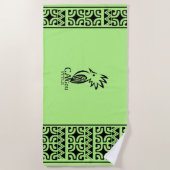 Serviette de plage Cagou Style (Devant)