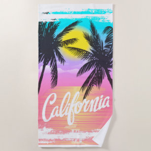 Serviette De Plage California Beach Towel