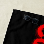 Serviette De Plage "Californian" Joli Design. Acheter maintenant (En situation)