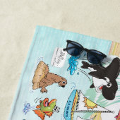 Serviette De Plage Californie du Sud (En situation)