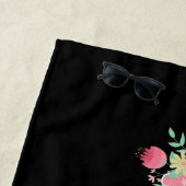 Serviette De Plage Calme À L'Intérieur Qu'Il Soit Boho Motivationnel  (En situation)