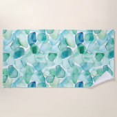 Serviette De Plage Calme Côtiers (Devant)