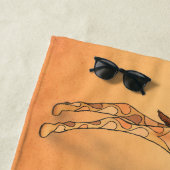 Serviette De Plage Camelflouge (En situation)