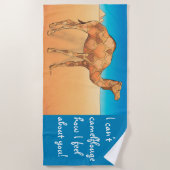 Serviette De Plage Camelflouge (Devant)