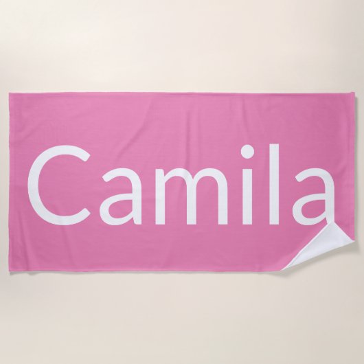 Serviette De Plage Camila (Devant)