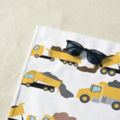 Serviette De Plage Camions de construction Camions de construction Ga (En situation)