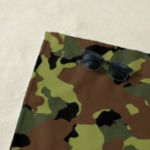 Serviette De Plage Camo (En situation)