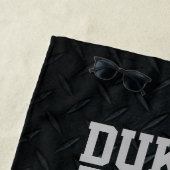 Serviette De Plage Camo vert Black Lab Chien race Nom de l'animal Ani (En situation)