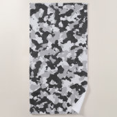 Serviette De Plage camouflage (Devant)
