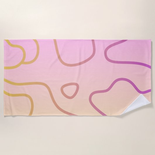 Serviette De Plage camouflage (Devant)