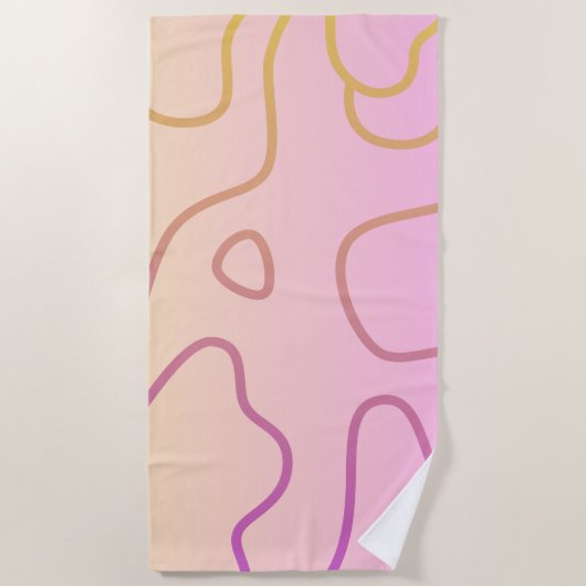 Serviette De Plage camouflage (Devant)