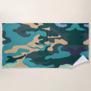 Serviette de plage Camouflage