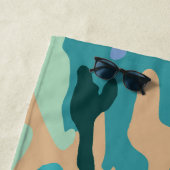 Serviette de plage Camouflage (En situation)